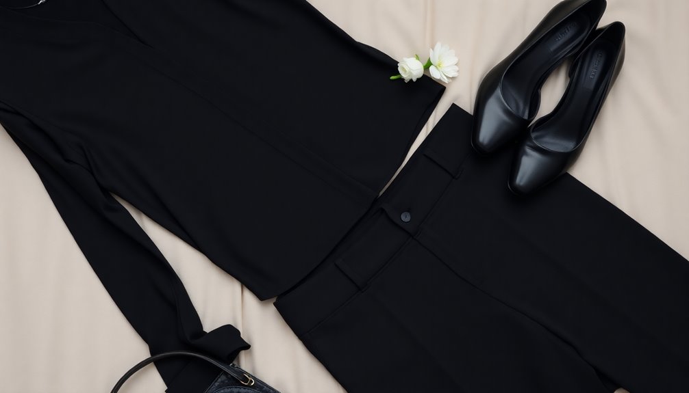 funeral outfit accessory tips